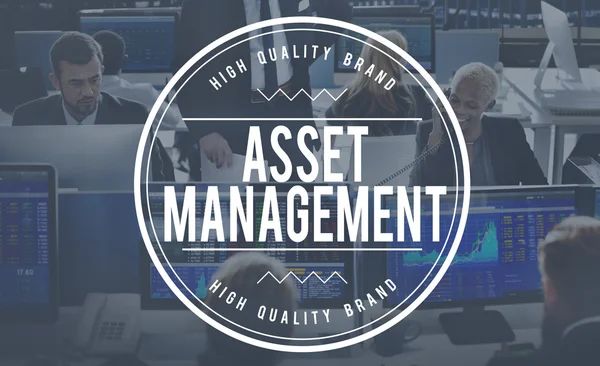 Business people working and Asset Management