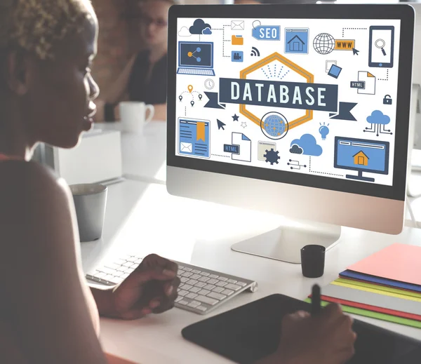 Database, Digital Storage Concept