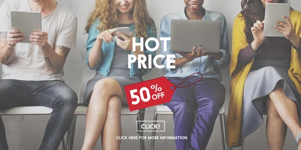 Diversity people and hot price