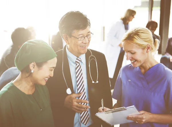 Group of Doctors During Discussion