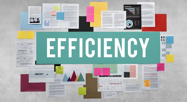 Efficiency Business Ability Concept