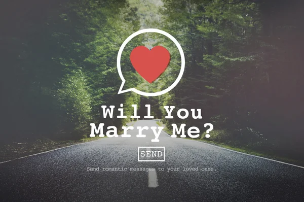 Will You Marry Me Valentine  Concept