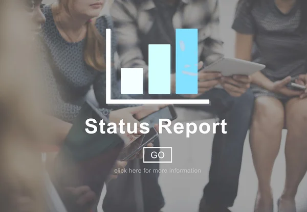 People at meeting and Status Report