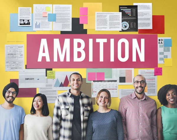 Diversity people with ambition