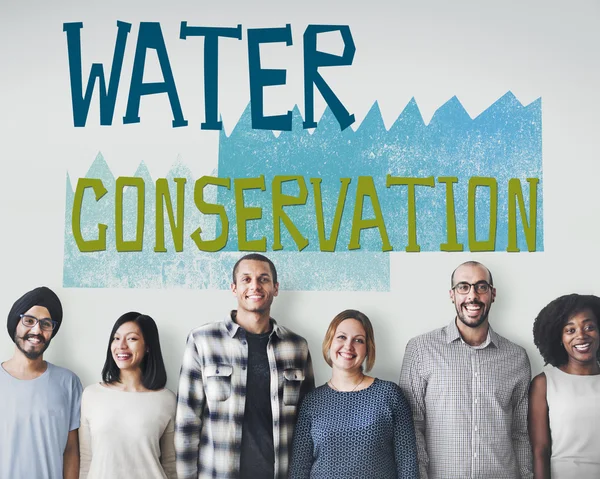 Diversity people with Water Conservation