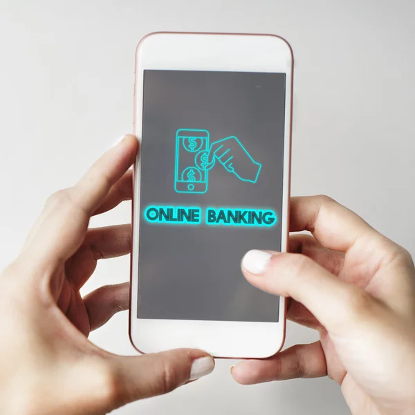 Online banking and smart phone