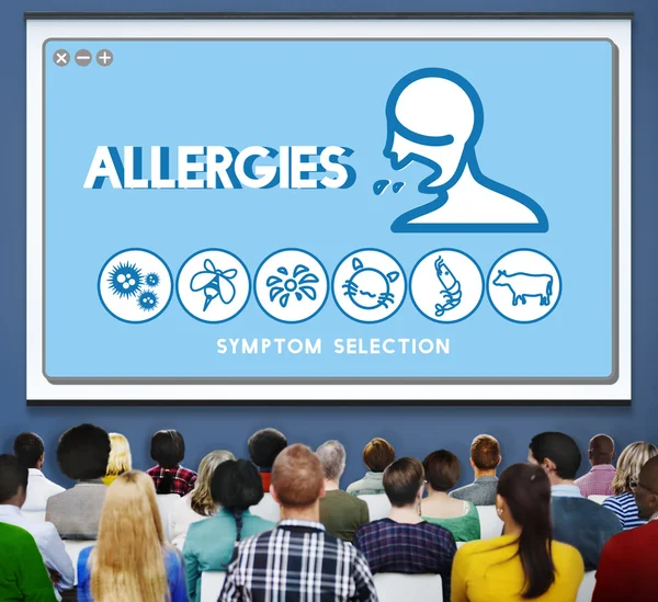 Allergies and Healthcare Concept