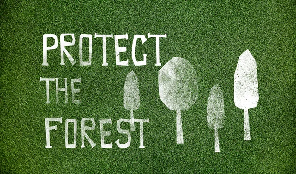 Earth Day and protect forest