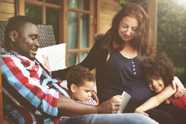 Family browsing digital tablet