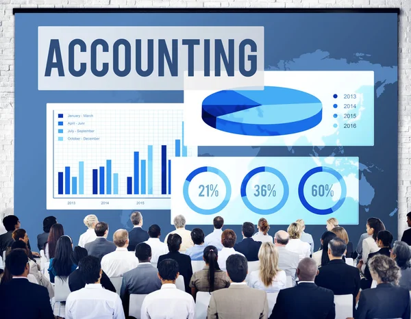Business People and Accounting Concept