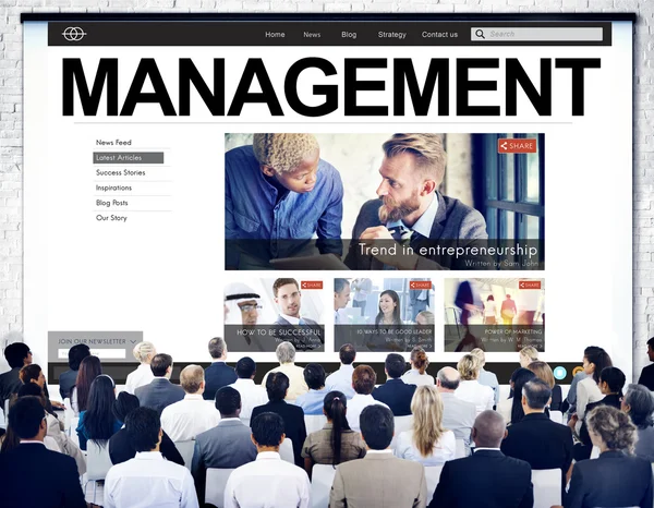 Business People and Management Organization Concept