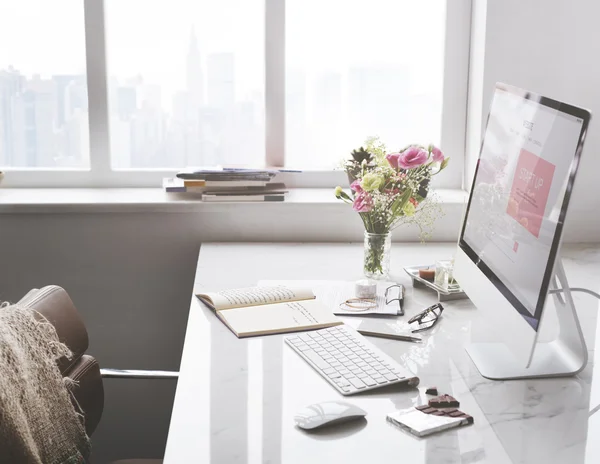 Beautiful and light office Workspace