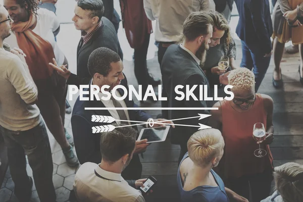 Large group of people and Personal Skills