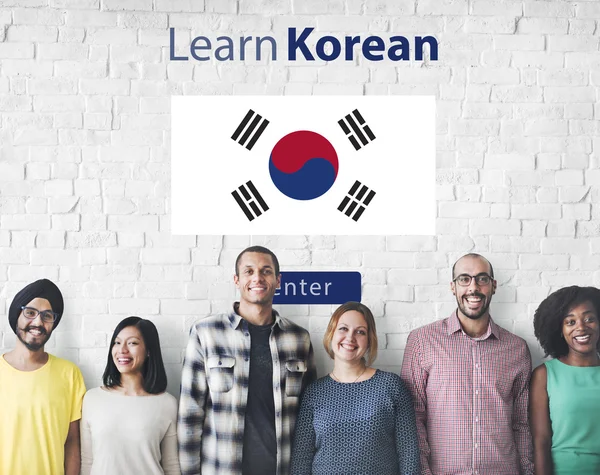 Diversity people with Learn Korean