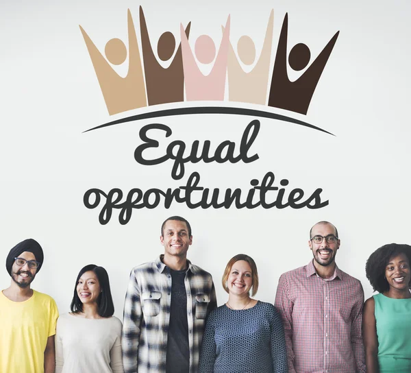 Diversity people with Equal Opportunities