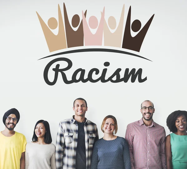 Diversity people with Racism