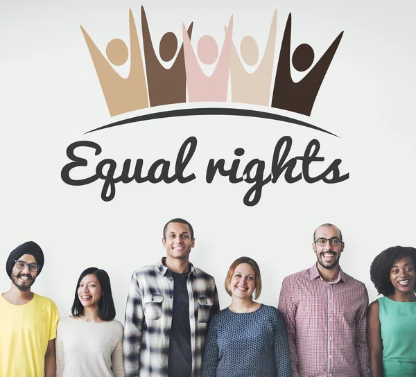 Diversity people with Equal Rights