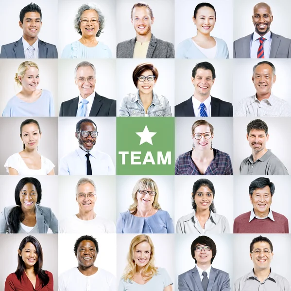 Multiethnic Diverse Business People