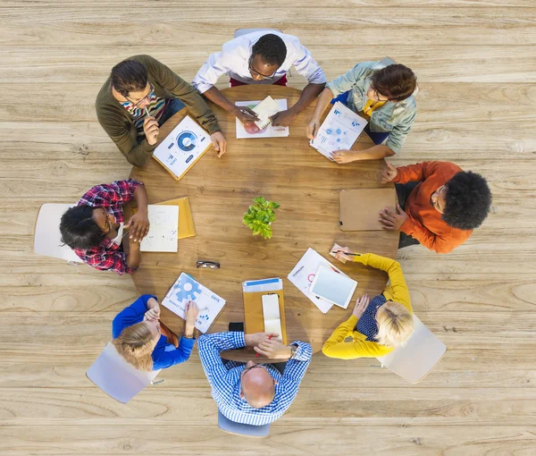 Group of Business People in Meeting