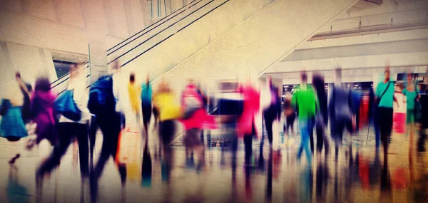 People are Shopping in mall