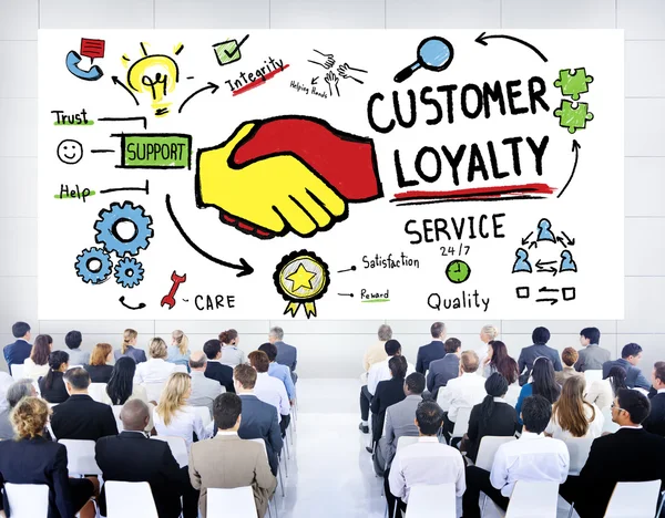 Customer Loyalty Service Support Concept