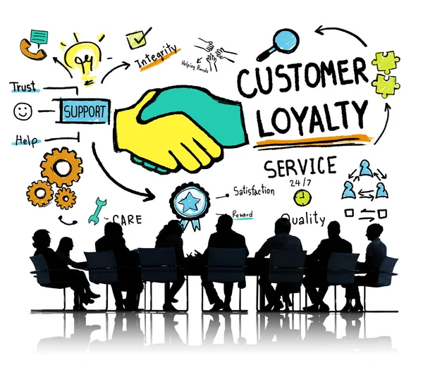 Customer Loyalty Business Concept