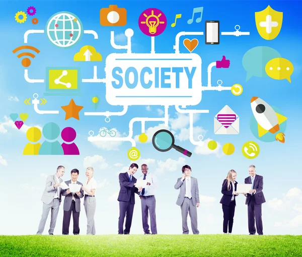 Society Networking Concept