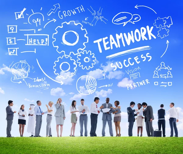 Teamwork, Team Together ,Business People Communication