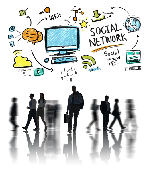 Diverse people and Social Network