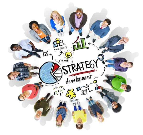 People and Strategy Development Concept