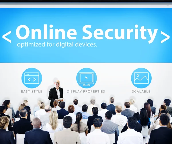 Business People Online Security Presentation