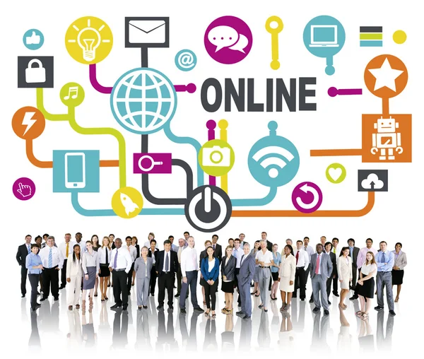 Diverse people and Global Online Communication