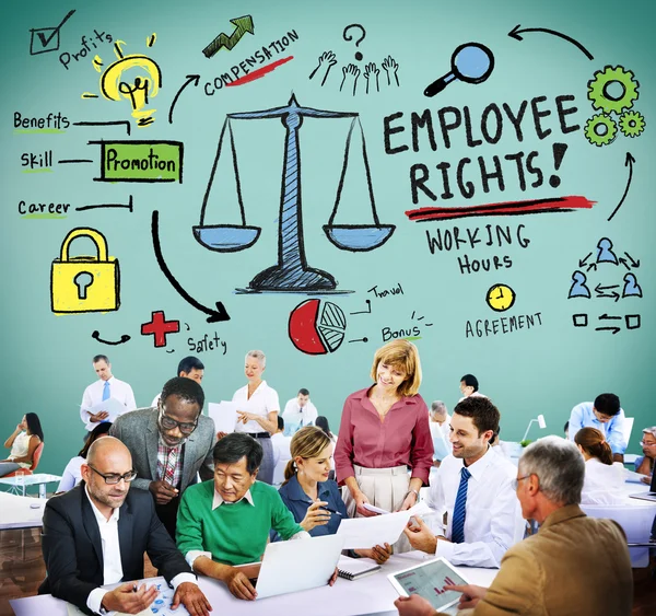 Employee Rights Compensation Concept