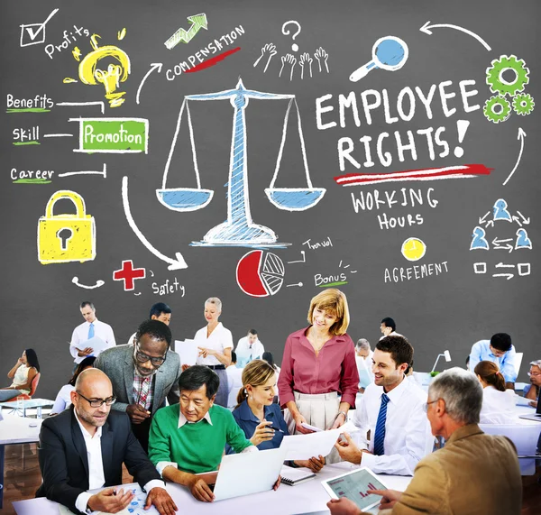 Employee Rights Compensation Concept