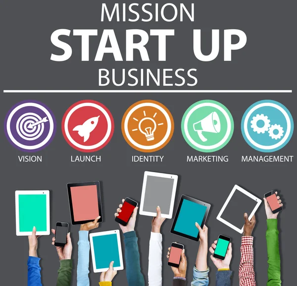 Mission Start Up Business Launch Team Success