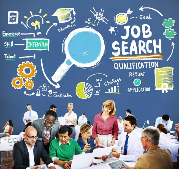 Job Search Qualification Concept