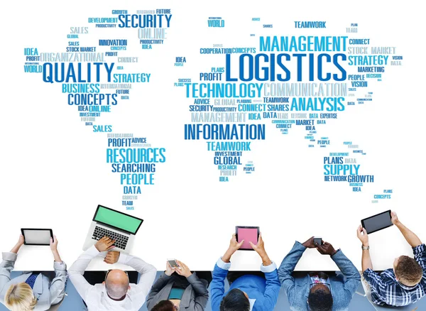 Logistics Management Concept