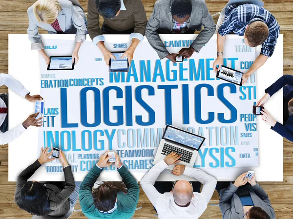 Logistics Management Concept