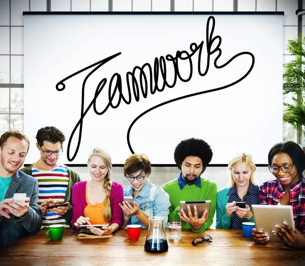 Teamwork Collaboration Support Concept