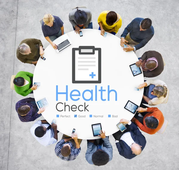Health Check Diagnosis Analysis Concept