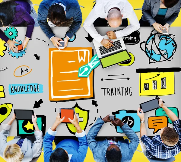 Knowledge Training E-Learning Skills Concept