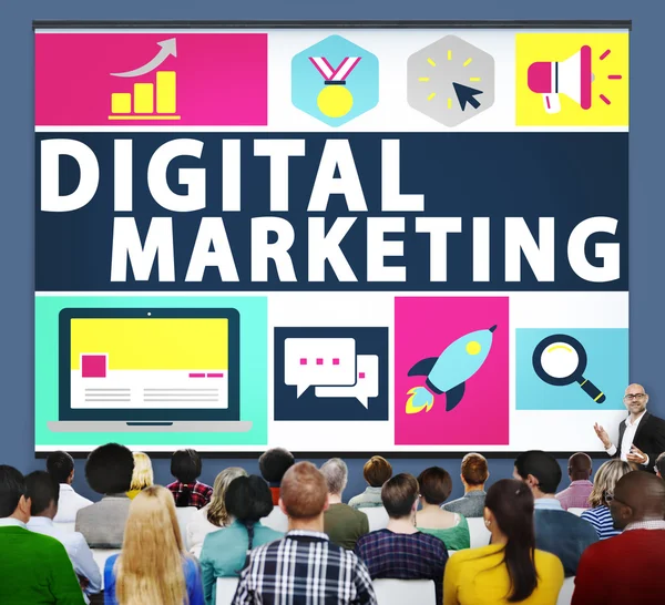 Digital Marketing Commerce  Concept