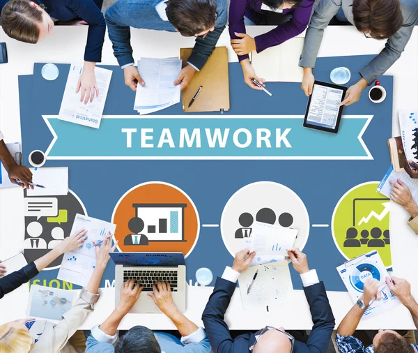 Teamwork Team Collaboration Concep