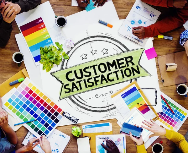 Customer Satisfaction  Concept