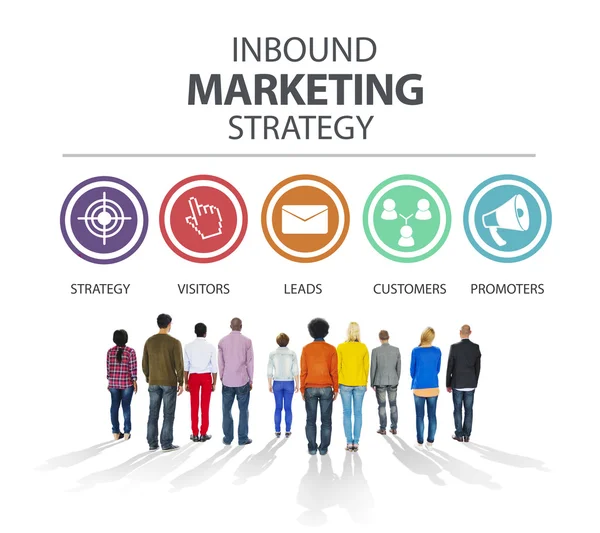 Inbound Marketing Strategy Concept