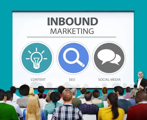 Inbound Marketing Strategy Concept