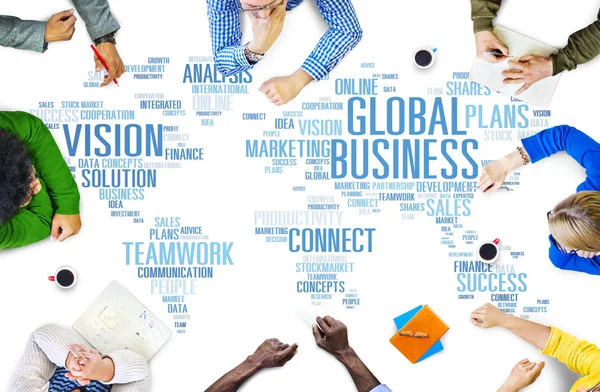 Global Business World Commercial Business People