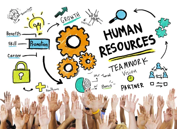 Human Resources Teamwork Concept