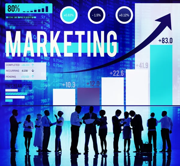 Marketing Strategy Business Concept