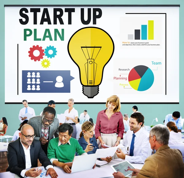 Start up Plan Business Concept